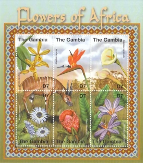 Gambia známky